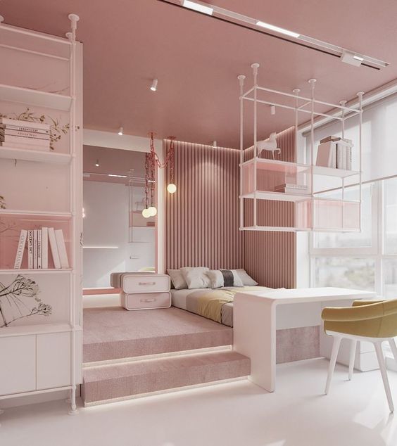 pink bedroom furniture