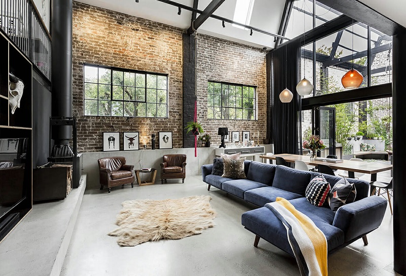 How to Design an Industrial Home - Where Heart Belong to Write ...